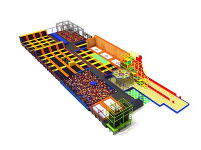 Turn-key Service China Indoor Trampoline Park Factory